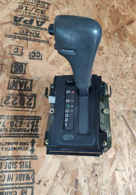 Conjunto de palanca de cambios de transmisión automática Subaru SVX 1992-1997 cuero gris Foto 1 de 4