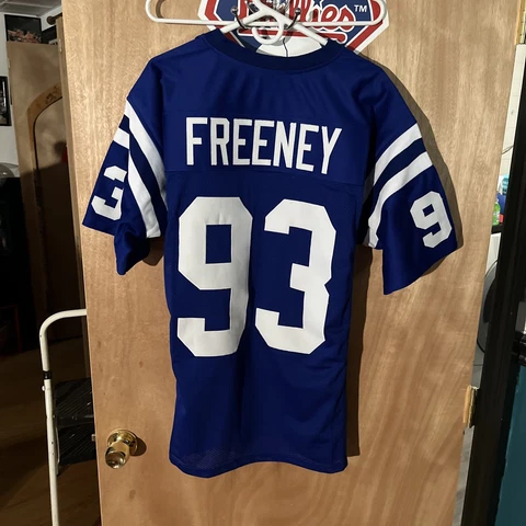 Dwight Freeney Custom Made Colts Jersey Xl Cover