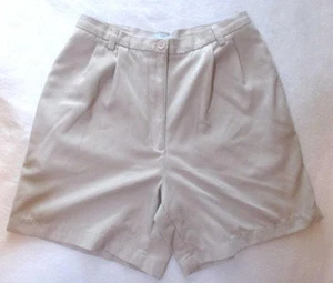 Reg Size 6 Collection by Cherokee Casual Beige Shorts Inseam 5" Polyester - Picture 1 of 4