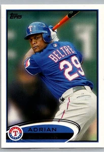 2012 Topps #310a Adrian Beltre Texas Rangers - Picture 1 of 2