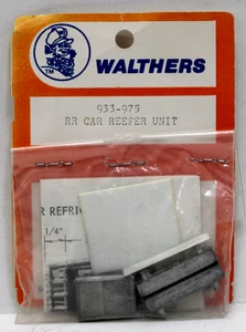 Vintage Walthers 933-975 HO Scale cast Metal RR Car Reefer Unit kit New in Pkg - Picture 1 of 1