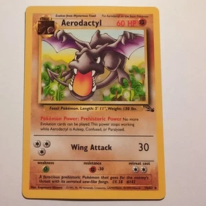 Aerodactyl - Pokemon TCG Karte - Fossil - 16/62 - 1999 - English - Bild 1 von 2
