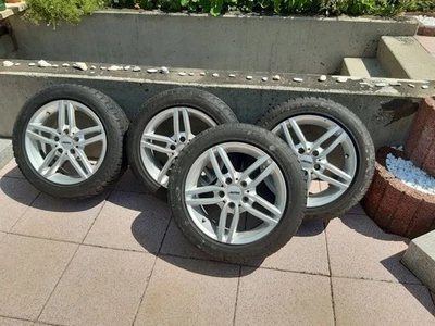 1 Satz Komplett Aluräder winter 16", 5-Loch Felge mit Reifendrucksensor Mini/BMW - Bild 1 von 4