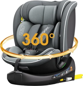 Reecle I-Size Swivel Baby Car Seat 0-12 Years - Picture 1 of 7