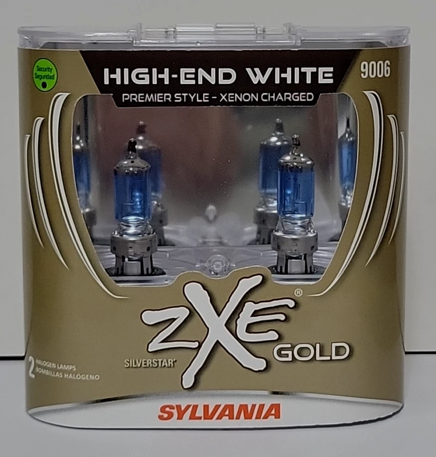 Sylvania Silverstar XENON ZXE 9006 Oro Alta Gama Blanco 2 Bombillas 9006SZG.PB2 Foto 1 de 3