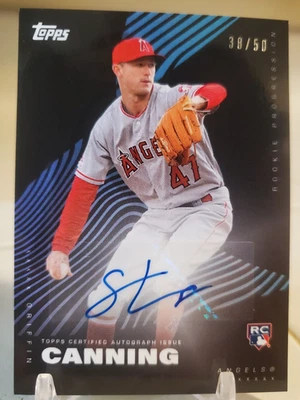 GRIFFIN CANNING 2019 Topps On Demand AUTO Rookie Autograph Card #/50 RC SP METS - Image 1 of 2