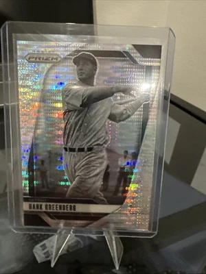 2025 Panini Prizm - Hank Greenberg, Hank Greenberg #133 Pulsar Prizm /499 - Image 1 of 2