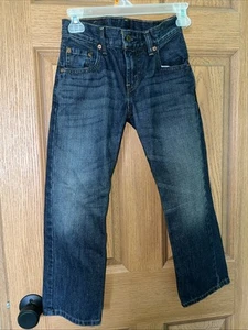 LEVI'S 505 BOYS DENIM JEANS SIZE 8 REG. (24X22) - Picture 1 of 3
