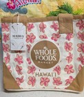 Whole Foods Pink Plumeria Lei Mini Tote Bag Hawaii Exclusive 