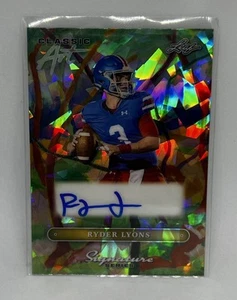 Autografo 2025 Leaf Signature Series Multi Sport Ryder Lyons Classic Art #ed 1/1 - Foto 1 di 2