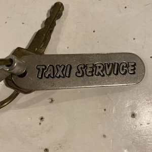 Vintage Taxi Service Key Chain Chihuahua Bottle Opener - Picture 1 of 4