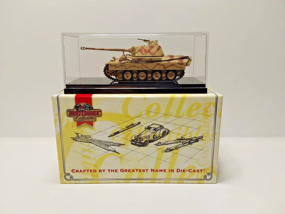 1:72 Matchbox Great Tanks of World DYM37581 Panther Ausf A + Display Case - Image 1 of 4