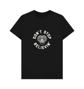 PREMIUM OFFIZIELLES T-Shirt Journey Rock Band Don’t Stop Believin’ Grafik schwarz - Bild 1 von 3