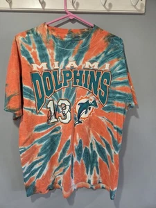 Vintage 1999 NFL Miami Dolphins Dan Marino Tie Dye Shirt Men’s Size 2XL #13Some - Bild 1 von 8