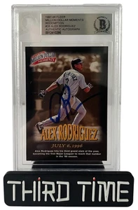Alex Rodriguez signiert 1997-98 Fleer Million Dollar Moments Redemption #28 BGS - Bild 1 von 3