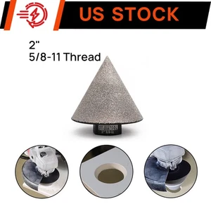 Diamond Chamfer Finger Milling Bits Tile Drill Finishing Hole Countersink 2 Inch - Picture 1 of 8