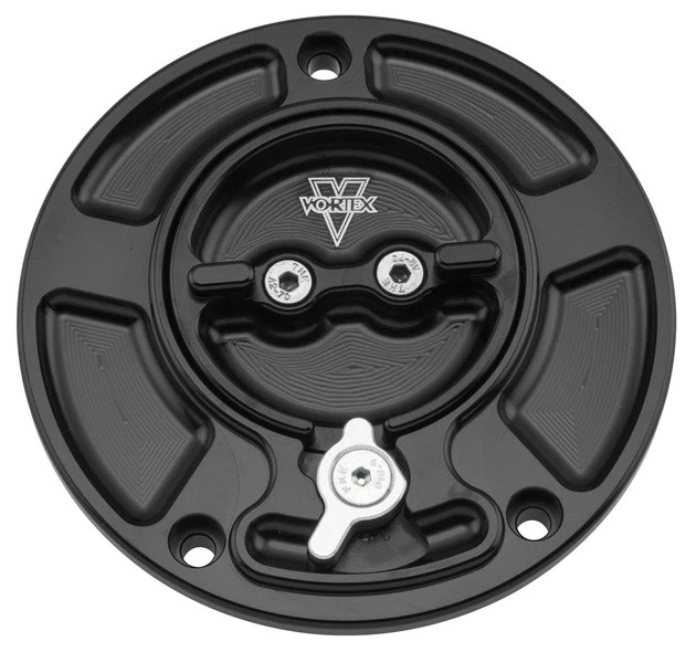 Vortex V3 Gas Cap Black #GC430K for Kawasaki - Imagem 1 de 1