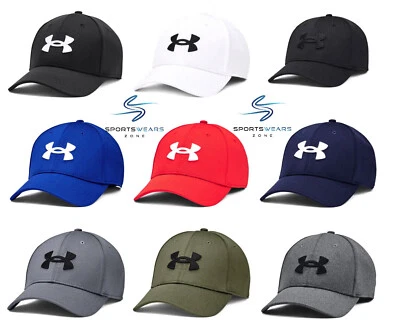 Under Armour Men's Lightweight Golf Baseball Stretch Cap Blitzing Hat Sport Caps - Image 1 of 4