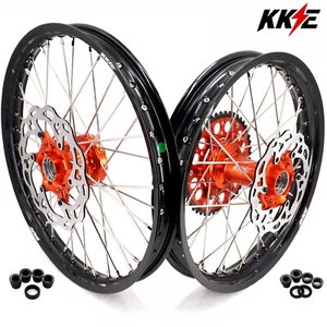 KKE 21/19 Dirt Bike Wheels for 2023-2025 KTM SX SXF XC XC-F 125-450CC CNC Hubs - Bild 1 von 16