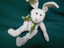 Boyds Bear Plush Bunny Rabbit Hare Melissa Qvc Exclusive Pink Bean Filled w/Tag