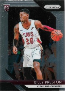 Billy Preston 18-19 #19 Rookie Card Cleveland Cavaliers