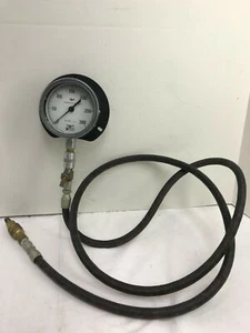 New Phosphor Bronze Weksler 300 PSI Gauge Hydraulic Hose Valve Brass Fittings - Foto 1 di 7