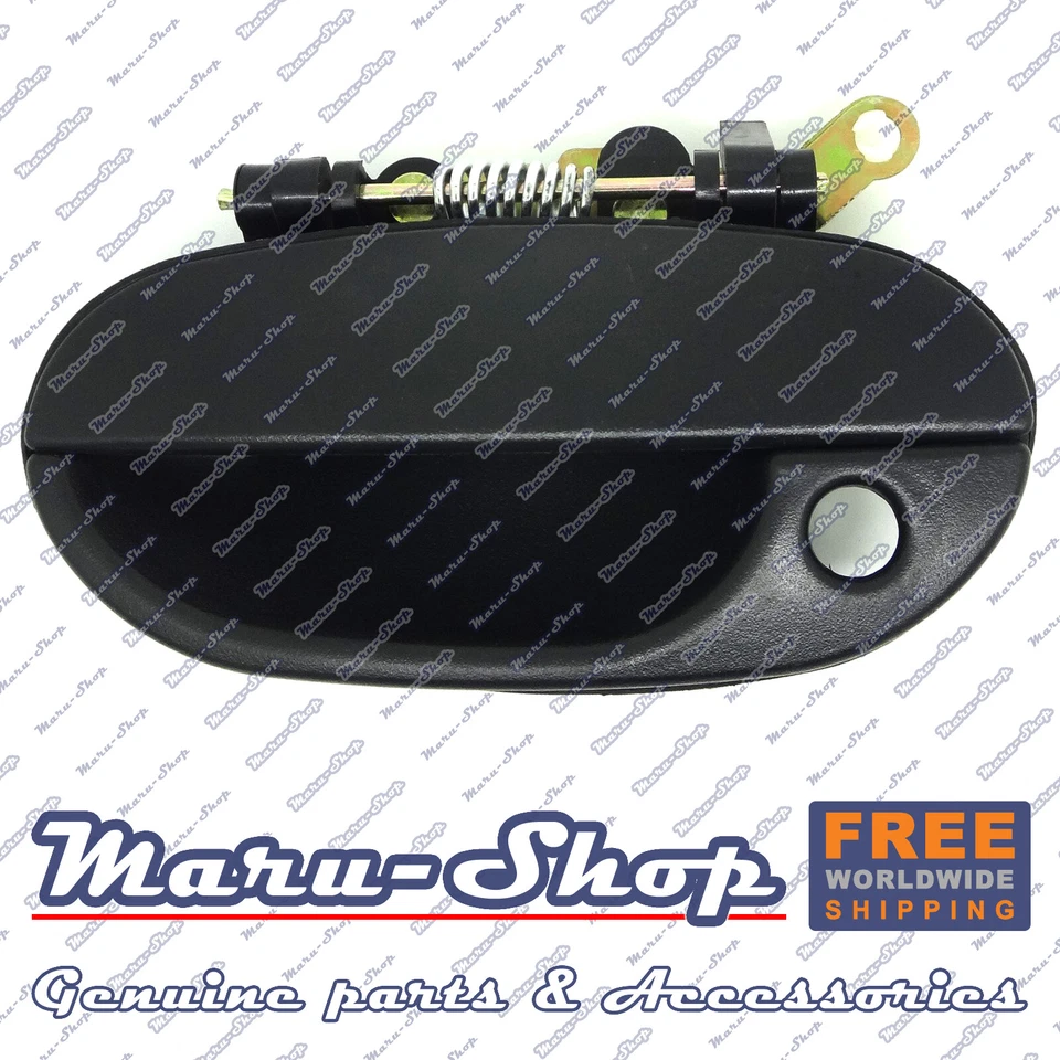 Manija de puerta exterior negra captura delantera/izquierda para Hyundai Accent 95~98 4 puertas/5 puertas/3 puertas Foto 1 de 1