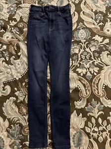 Hollister Cotton Jeans Juniors 3S Blue Skinny Leg - Picture 1 of 5