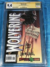 Wolverine #98 - Marvel - CGC SS 9.4 NM - Signed by Adam Kubert, Larry Hama