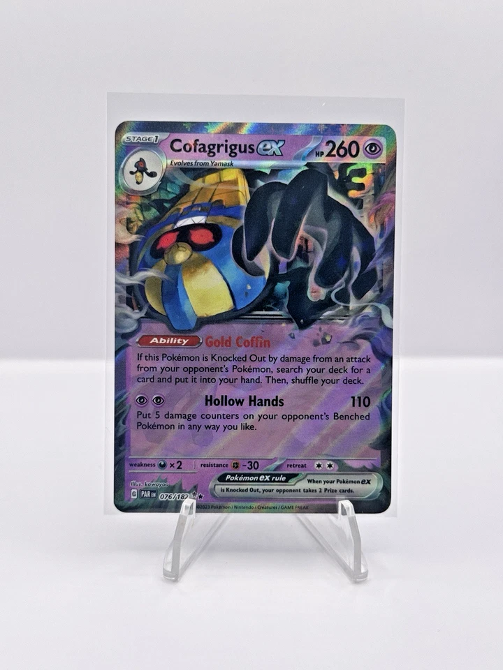 Cofagrigus ex 076/182 Sv04: Paradox Rift Holo - Image 1 of 2
