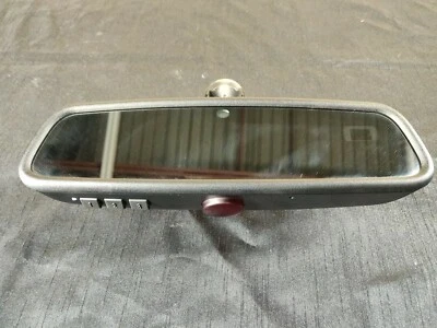 Rear View Mirror Hidden Compass Homelink Garage Opener Auto Autodim OEM BMW E70 - Image 1 of 4