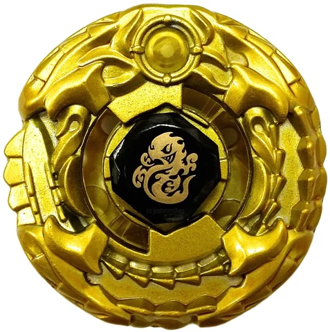 Takara Tomy Ninja Salamander / Saramanda Gold Zero-G Shogun Steel Beyblade Cover