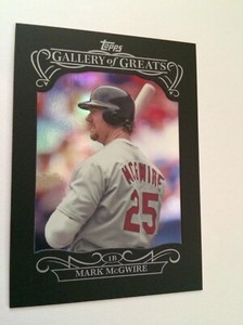 2015 Topps Gallery of Greats Mark McGwire Cardinals GG7 Low S&H