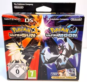 Pokémon Ultra Sol / Ultra Luna (Edición Doble) - Nintendo 3DS Juego OVP - NUEVO - Imagen 1 de 10
