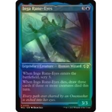Inga Rune-eyes (foil-etched) X4 M/NM MTG March Of The Machine Multiverse Legends