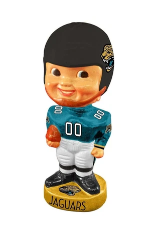 JACKSONVILLE JAGUARS Retro Legacy Bobbin Head MEMORY CO LEGACY BOBBLE BOBBLEHEAD Cover