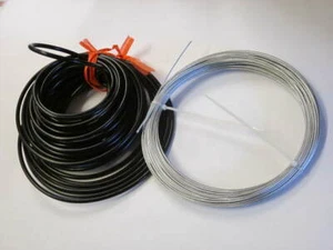Bulk 50' roll control Cable 6mm teflon Casing & 100' Inner Wire 2mm clutch brake - Picture 1 of 1