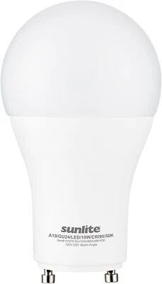 Sunlite A19 LED 10W GU24 [6 Pack] - Image 1 of 4