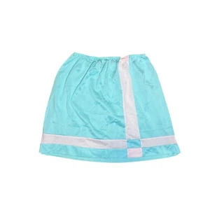 Vintage 60s Sears Aqua Blue Mod Mini Slip Skirt XS-M - Picture 1 of 4