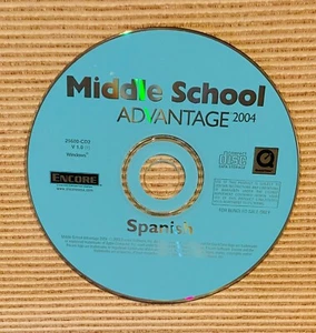 Middle School Advantage SPANISH - 2004 CD for Windows - New - Picture 1 of 1