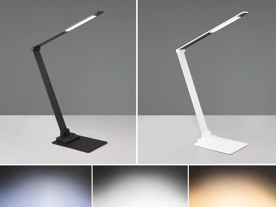 Große dimmbare LED Arbeitsplatzleuchten, Tageslichtlampen - Leselampen für Büro - Bild 1 von 4