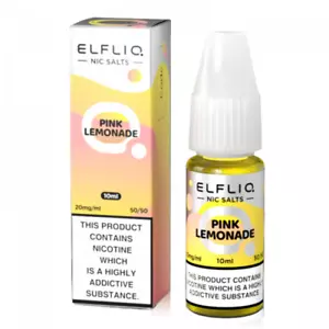 Pink Lemonade By Elfliq 10ml Salts - FREE POSTAGE ABOVE £10 MIX&MATCH - Picture 1 of 4