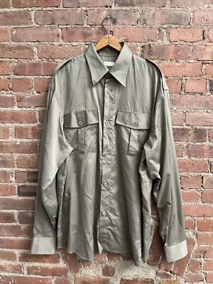 Мужская рубашка Dries Van Noten, большой размер, 100% хлопок, негабаритная - Изображение 1 из 4