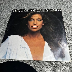 The Best of Carly Simon - 1975 33 rpm LP Vinyl 7E-1048 Elecktra - Picture 1 of 4