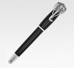 Pluma con rodillo de metal Fuliwen - patrón de elefante - Imagen 1 de 8