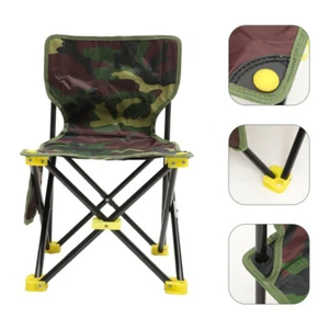 Camouflage Strand Hocker Faltbare Hocker Folding Camping Stuhl - Bild 1 von 12