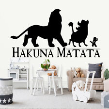 Artistic Lion King Wall Stickers For Baby's Rooms Art Decal rey leon Wallpaper
