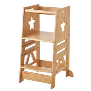 Tower Step Stool for Toddler Kids 3-Level Height Adjustable 350LBS Loading - Picture 1 of 12