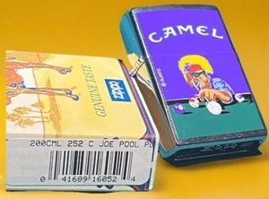 1990's Mint Joe Camel Pool Zippo Lighter Factory Sealed - Picture 1 of 2