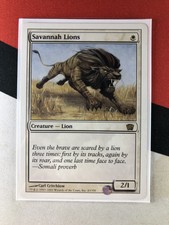 1x Savannah Lions | 8th Edition | MTG Magic Cards Played